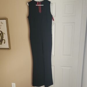 SPANX Black Sleeveless Jumpsuit